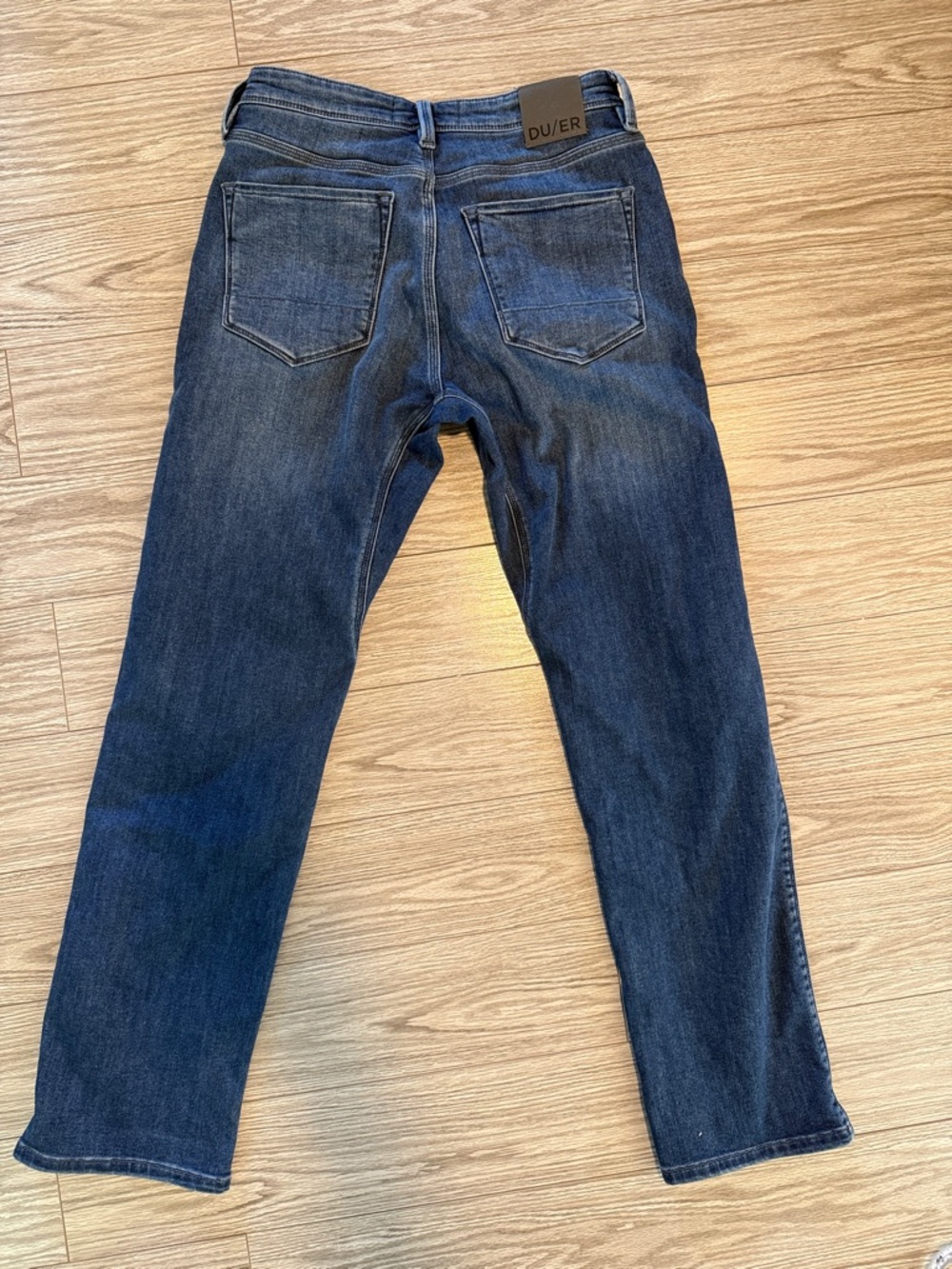 DU/ER Tech Fleece Denim Straight - Classic Indigo - Picture 11 of 11